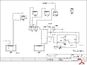 PFD 加圧浮上処理装置 フローシート PFD-03 PDF