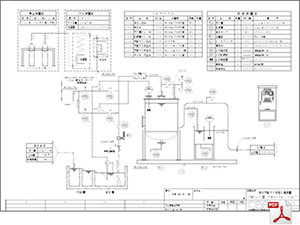 pH中和処理装置 フローシート PHG-20型 PDF