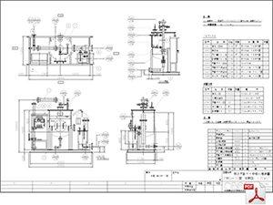 pH中和処理装置 標準図 PHG-30型 PDF